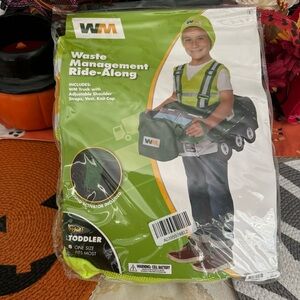 Toddler Garbage Truck Ride Along Costume